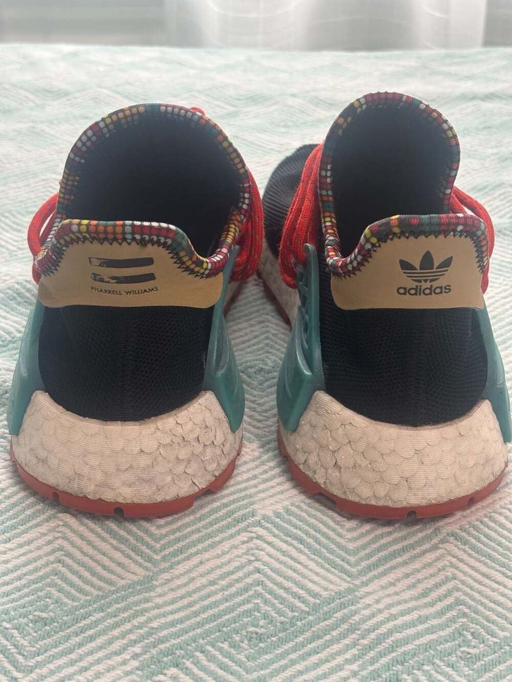 Adidas Pharrell Williams NMD Hu Trail Size 4.5 - Picture 6 of 8